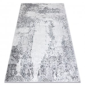 Moderní MEFE koberec  8731 Vintage - Strukturální, dvě úrovně rouna šedá (Velikost: 120x170 cm)