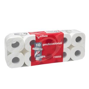 Toaletní papír Celtex Professional 2vrstvy 160 útržků bílý - 10ks