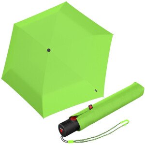 KNIRPS U.200 NEON GREEN - elegantní dámský plně automatický deštník