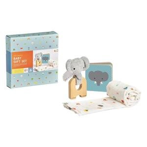 Set Petit Collage dárkový pro miminka slon
