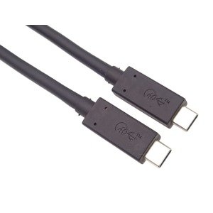 Kabel USB4™ 40Gbps 8K@60Hz Thunderbolt 3 certifikovaný USB-IF 1m