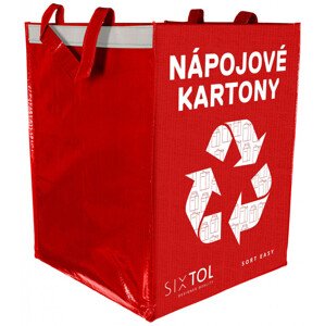 Taška Sixtol na tříděný odpad Sort Easy Carton, 30 x 30 x 40 cm, 36 l