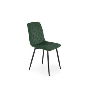 Židle K525 tmavě zelená