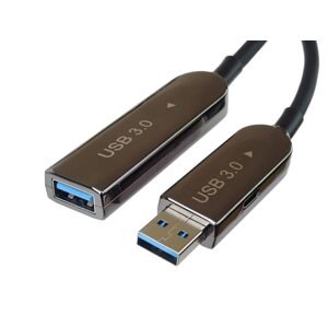 Kabel PremiumCord USB3.2 + 2.0 prodlužovací optický AOC A/Male - A/Female 30m
