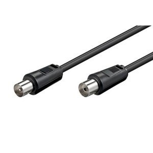 Kabel anténní 75 Ohm, IEC, M-F, 15m