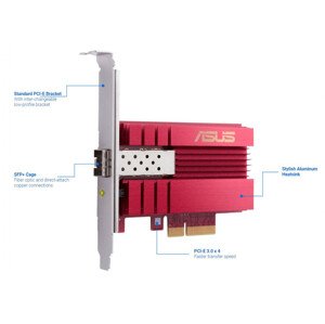 Síťová karta Asus XG-C100F Síťový adapter, SFP+