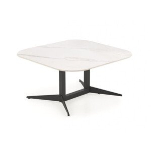 Konferenční stolek BORNA s deskou z bílého mramoru