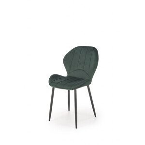 K538 tmavě zelená židle
