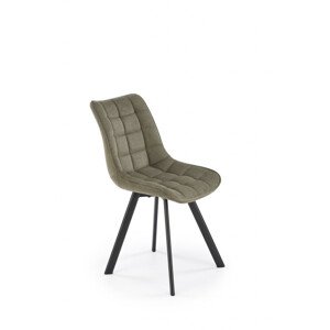 K549 olivově zelená židle
