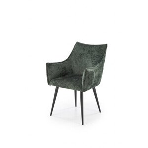 K559 tmavě zelená židle