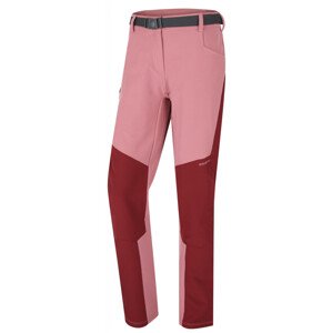 Dámské outdoor kalhoty Keiry L bordo/pink (Velikost: L)