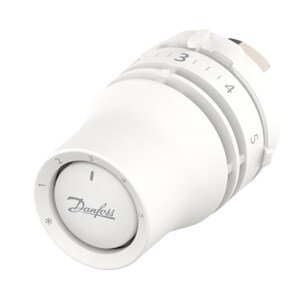 DANFOSS REDIA termostatická hlavice M30x1,5, 8-28°C, integrované čidlo, bílá