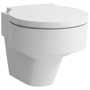 LAUFEN VAL závěsné WC 390x530x365mm, hluboké splachování, rimless, bílá