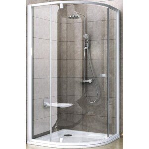 RAVAK PIVOT PSKK3 90 sprchový kout 90x90 cm, R550, křídlové dveře, bílá/sklo transparent