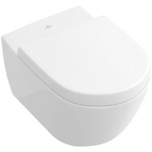 VILLEROY & BOCH VERITY DESIGN 2.0 závěsné WC 370x560 mm, rimless DirectFlush, bílá Alpin CeramicPlus