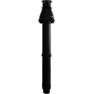 REGULUS A5023165 komínek 60/100mm, svislý, černá
