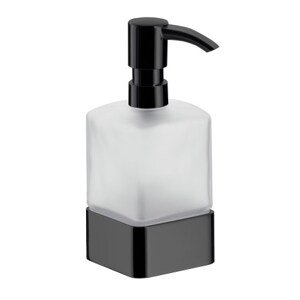 EMCO CONCEPT BLACK dávkovač tekutého mýdla, sklo, černá