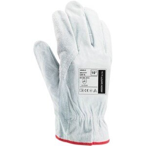 ARDON ARNOLD pracovní rukavice vel. 10", celokožené, bílá