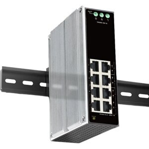 Switch Conexpro GNT-IG1008GL-AC průmyslový, na DIN lištu, 8x GLAN