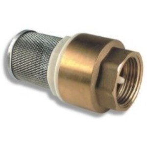 Zpětná klapka JY502, 1 1/2" s nerezovým filtrem, mosaz