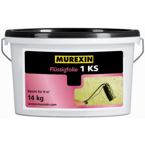 MUREXIN 1 KS těsnící fólie tekutá 7kg, jednosložková, trvale pružná, jen pro interiér, žlutá, sada 5 ks