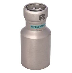 SANHA HEAVY STEEL PRESS 70243 redukce 1 1/2"x1", s konci na vnitřní a vnější lisování, topení, uhlíková ocel