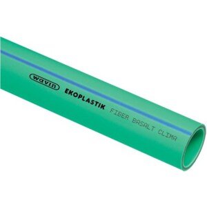 WAVIN EKOPLASTIK FIBER BASALT CLIMA S4 trubka 25x2,8mm, 4000mm, PN22, v tyčích, svařovací, voda, PP-RCT, zelená
