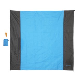 Pikniková deka inSPORTline Dattino 210x200 cm (Barva: modrá)