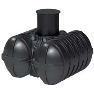 ROTH TWINBLOCK akumulační nádrž 5000l, na dešťovou vodu, PE, černá