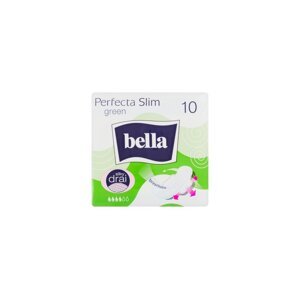 Bella Perfecta Slim Green Hygienické vložky s křidélky 10 ks