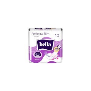 Bella Perfecta Slim Violet dámské hygienické vložky s křidélky 10 ks