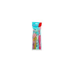 TEPE Kids ZOO dětské zubní kartáčky Extra Soft 4 ks