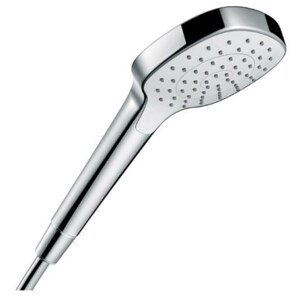 HANSGROHE CROMA E 1JET ruční sprcha, pr. 110 mm, bílá/chrom