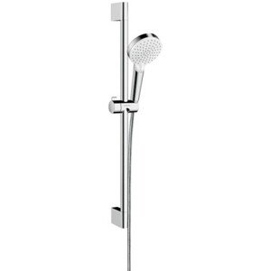 HANSGROHE CROMETTA VARIO 2JET sprchová souprava 3-dílná, ruční sprcha pr. 110 mm, 2 proudy, tyč, hadice, bílá/chrom