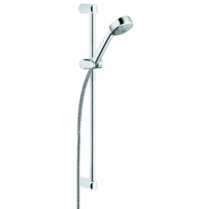 KLUDI ZENTA 1S sprchová souprava 3-dílná, ruční sprcha pr. 84 mm, tyč, hadice, chrom