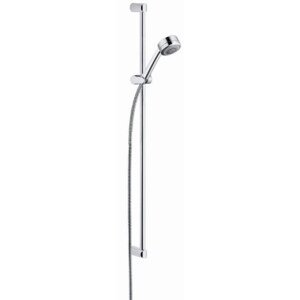 KLUDI ZENTA 2S sprchová souprava 3-dílná, ruční sprcha pr. 84 mm, 2 proudy, tyč, hadice, chrom