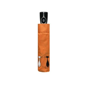 Fiber Magic Best Friends orange - dámský plně automatický deštník