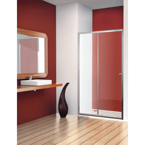 Posuvné sprchové dveře do niky ONYX 116 - 121 cm čiré sklo