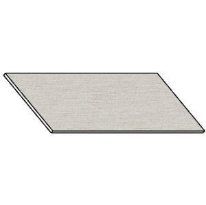 Kuchyňská pracovní deska 200 cm aluminium mat