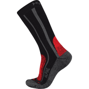 Ponožky Alpine červená (Velikost: XL (45-48))