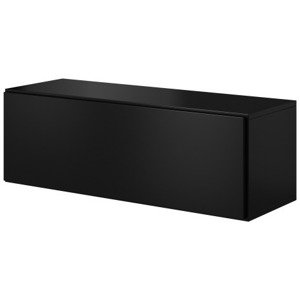 TV stolek Roco RO1 plná, černá / černá matná