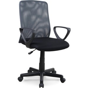 Kancelářská židle Alex, černá / šedá