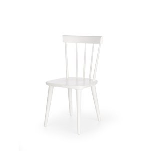 Dřevěná židle Barkley, bílá