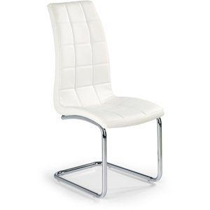 Kovová židle K147, bílá