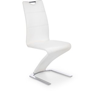 Kovová židle K188, bílá