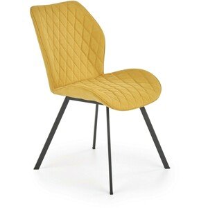 Jídelní židle K360, žlutá