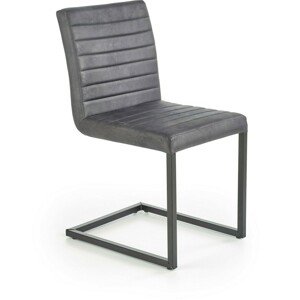 Jídelní židle K376, šedá