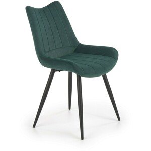 Jídelní židle K388, zelená