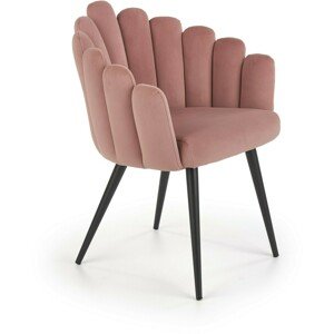 Jídelní židle K410, růžová