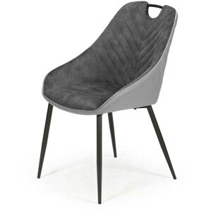 Jídelní židle K412, šedá